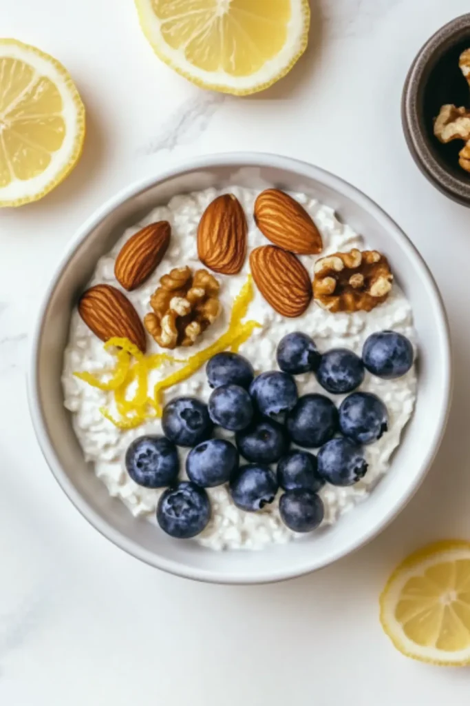 Best Blueberry Cottage Cheese - Healthy Protein Snack