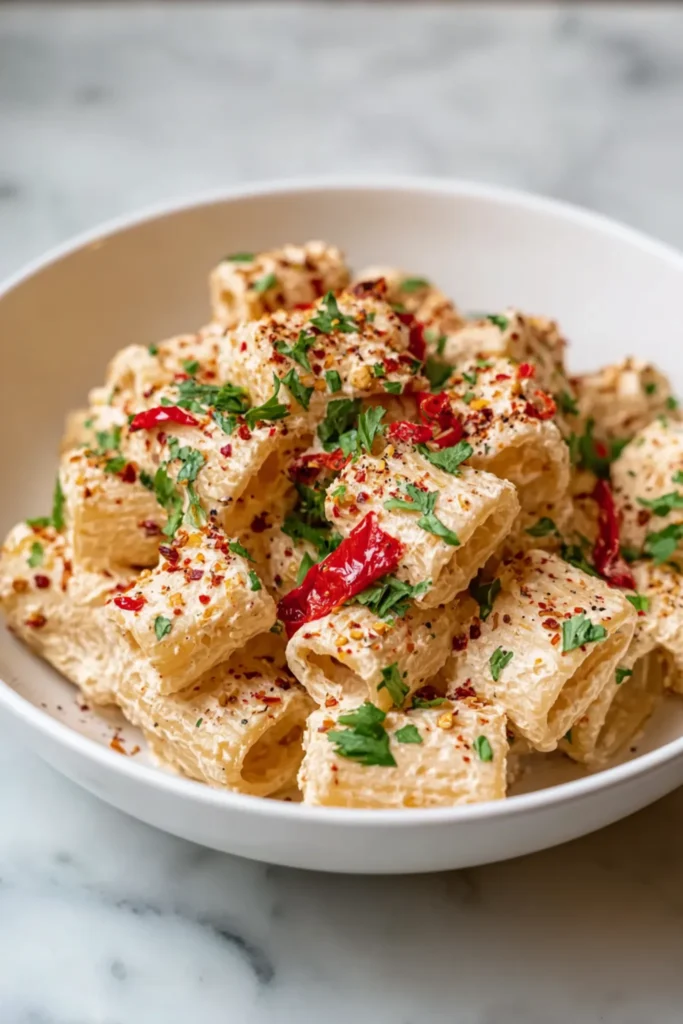 Easy Cottage Cheese Pasta Sauce No Blender Needed