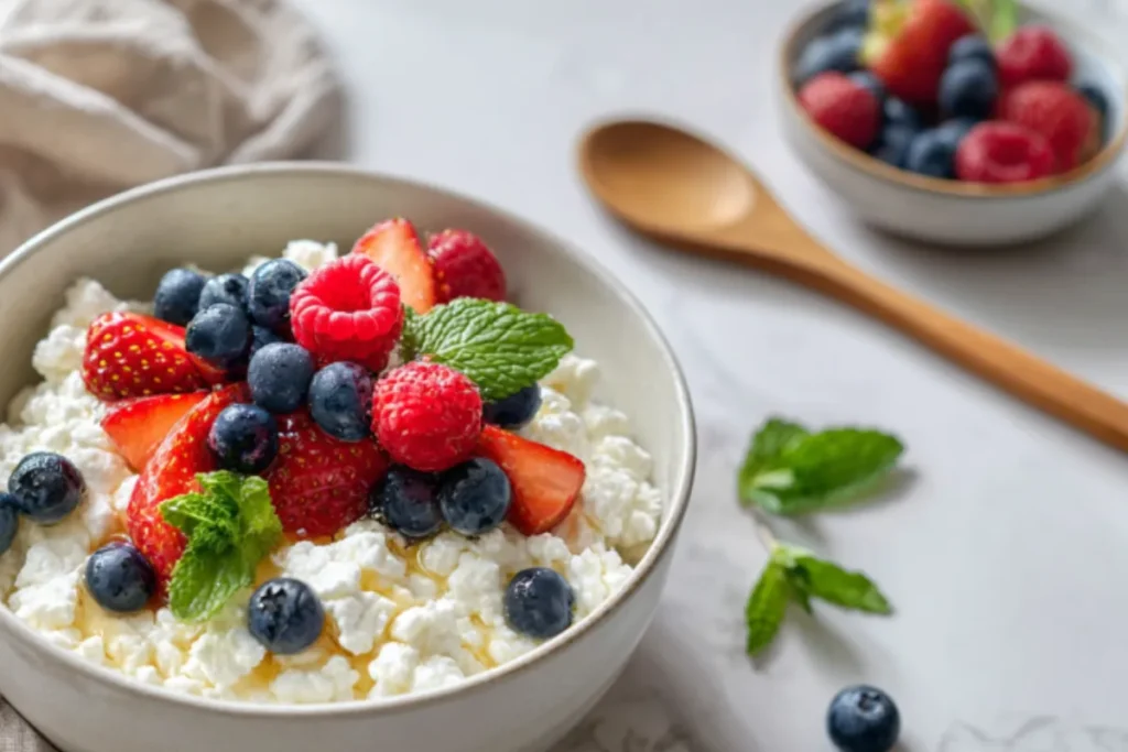 How to Make Fresh Fruit Cottage Cheese - Best Method
