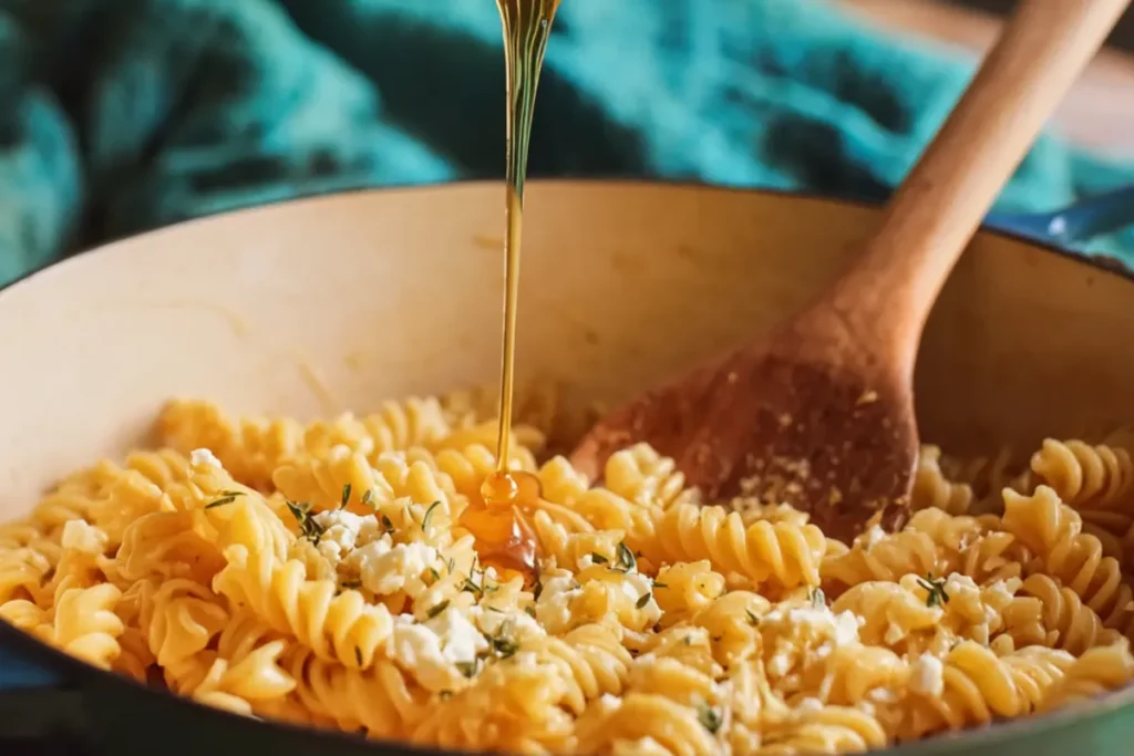 Simple Baked Feta Butternut Squash Pasta