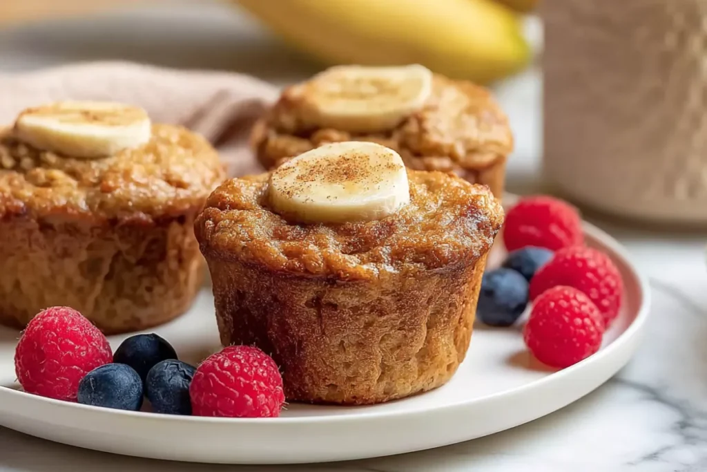 Easy Banana Cottage Cheese Muffins in 30 Minutes