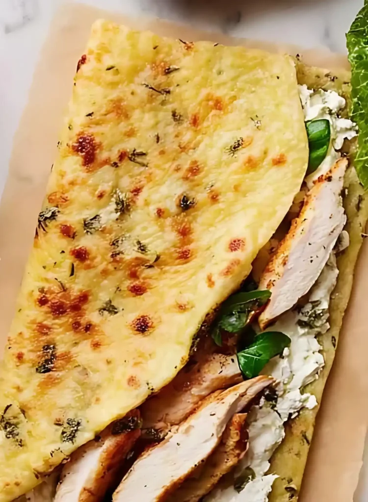 Easy Cottage Cheese Wraps Recipe Only 180 Calories