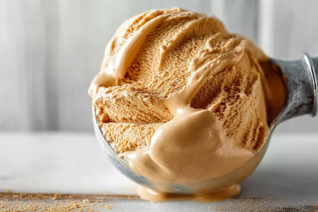 Frozen Coffee Dalgona Ice Cream - No Dairy Needed