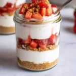 High Protein Cheesecake Jars - Guilt-Free Desser