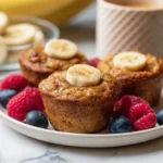 Moist Banana Cottage Cheese Muffins Recipe