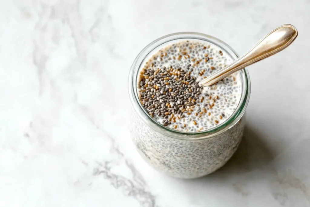 Overnight Almond Milk Chia Pudding