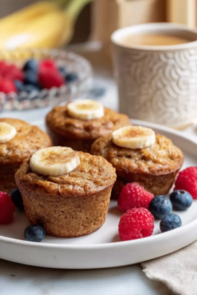 Quick Banana Cottage Cheese Muffins Recipe