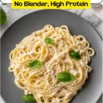 Best Creamy Cottage Cheese Pasta Sauce No Blender, High Protein