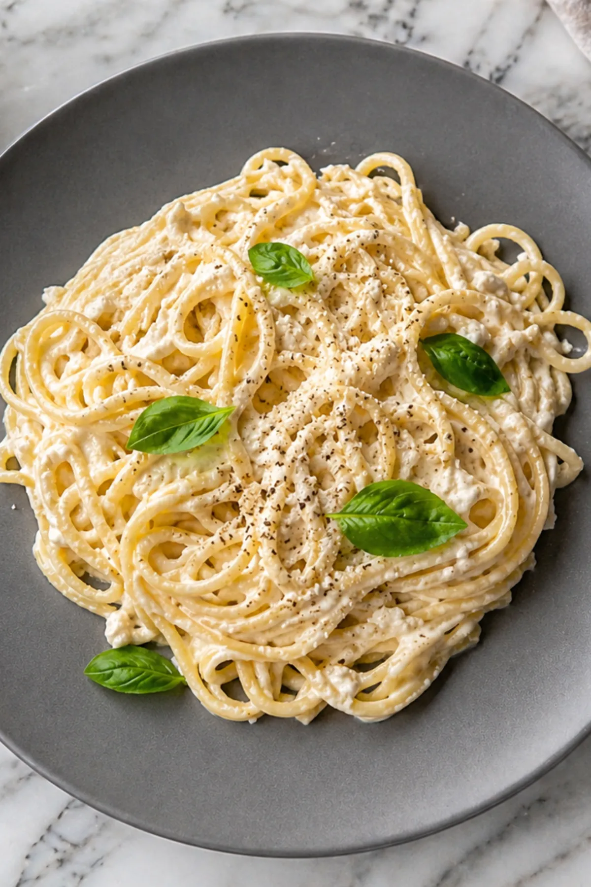 Creamy Cottage Cheese Pasta Sauce No Blender