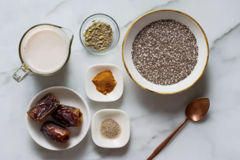 Easy Ayurvedic Chia Pudding with Warming Spices
