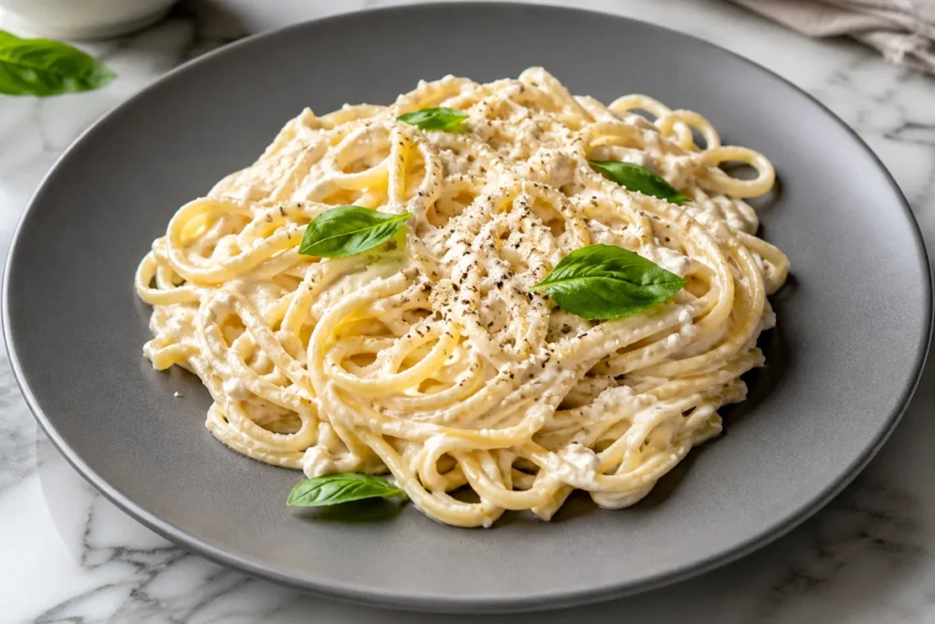 Easy Cottage Cheese Pasta Sauce No Blender Recipe