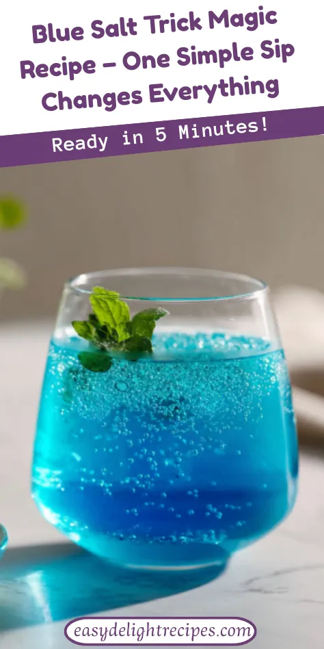 Blue Salt Trick Magic Recipe – One Simple Sip Changes Everything