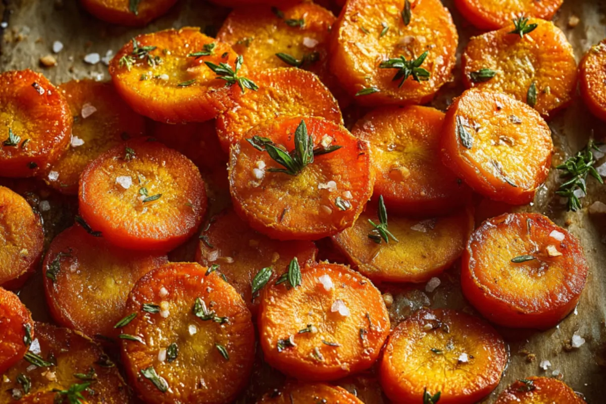 Bowl of crunchy vinegar carrot chips healthy snack
