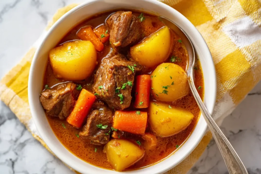 Classic Amish Beef Stew Recipe - Family Approved