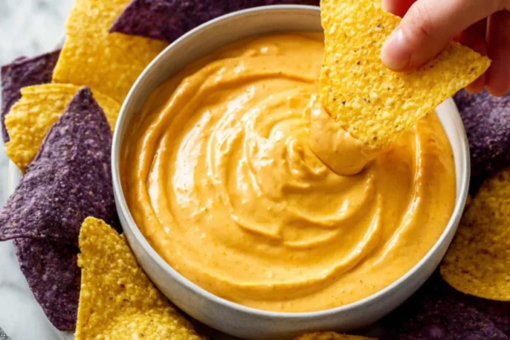 Cottage Cheese Queso Recipe - Protein Packed