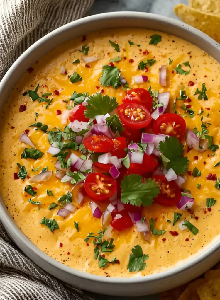 Cottage Cheese Queso That Tastes Amazing