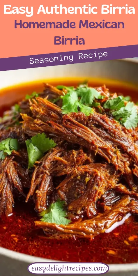 Easy Authentic Birria Homemade Mexican Birria Seasoning Recipe
