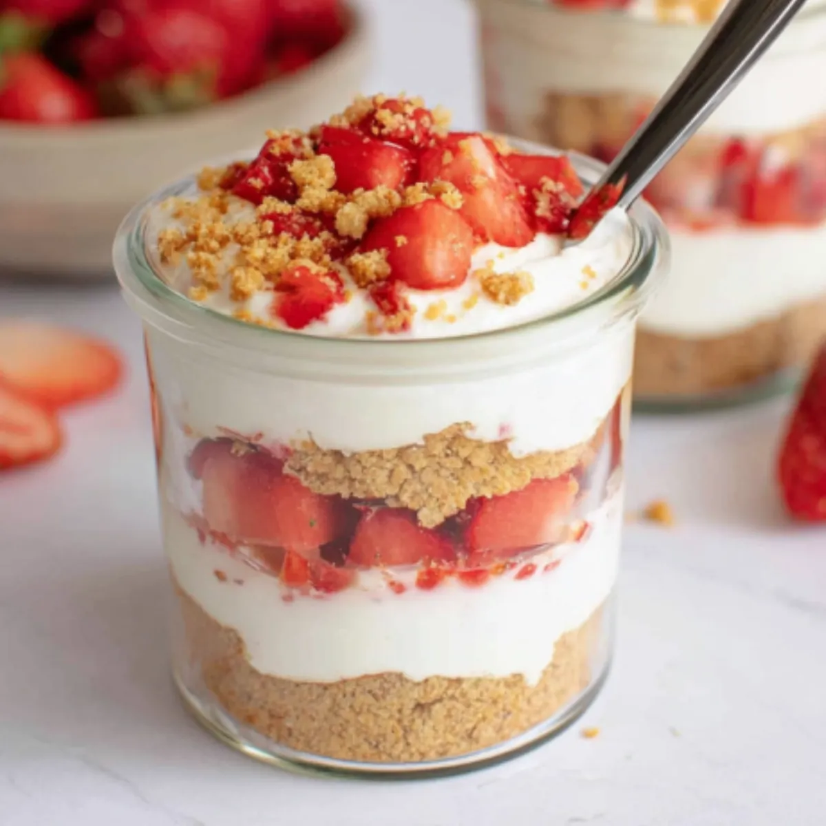 High Protein Cheesecake Jars Recipe – Creamy, Dreamy & Protein Packed