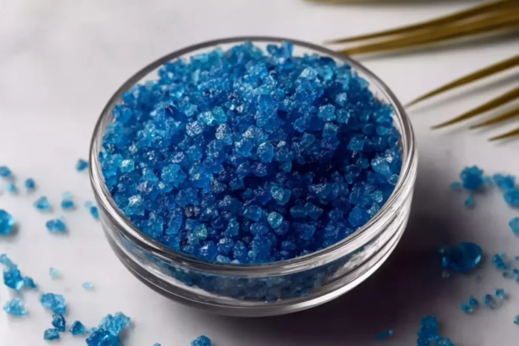 How long does the blue salt trick recipe take to make_