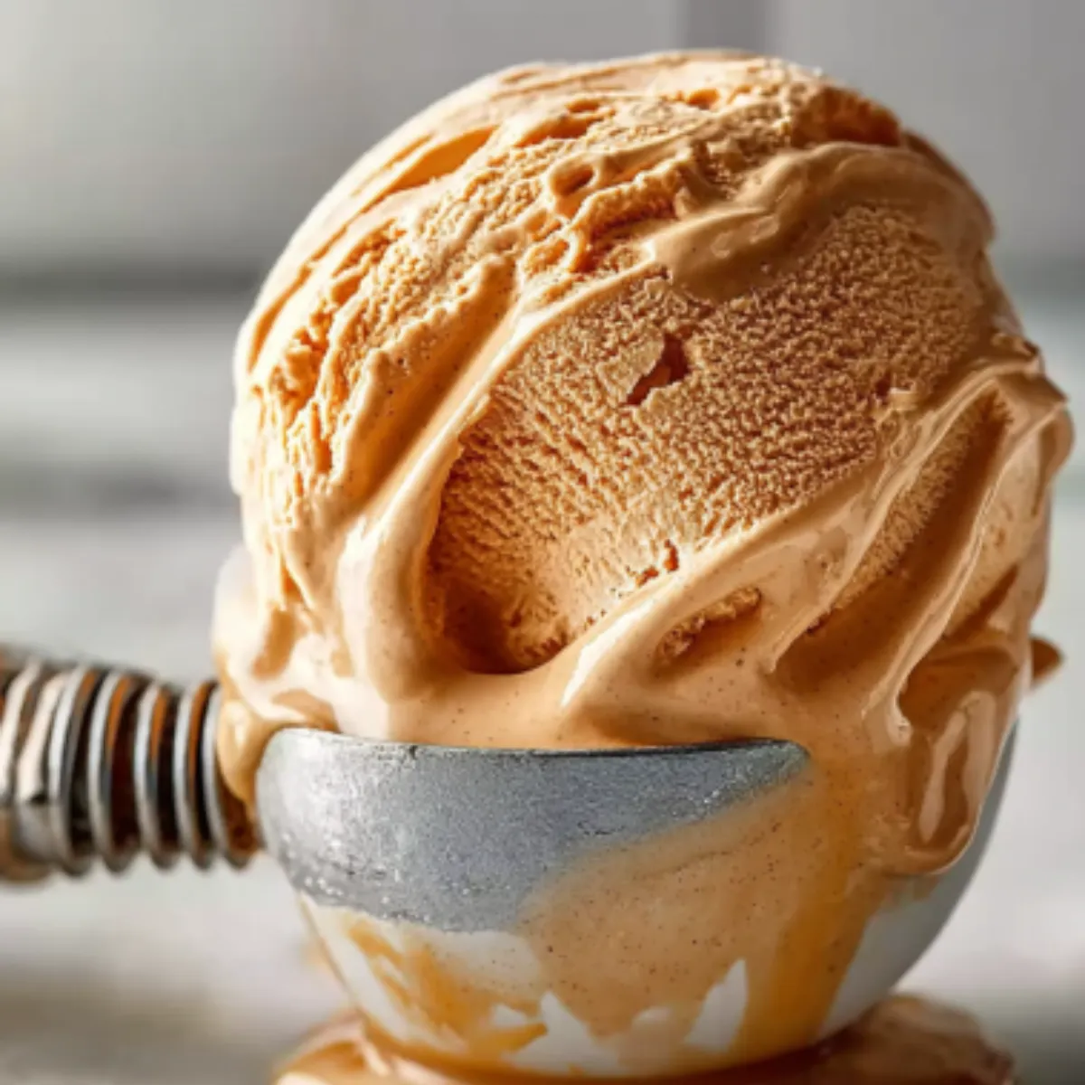Frozen Coffee Dalgona Ice Cream Recipe