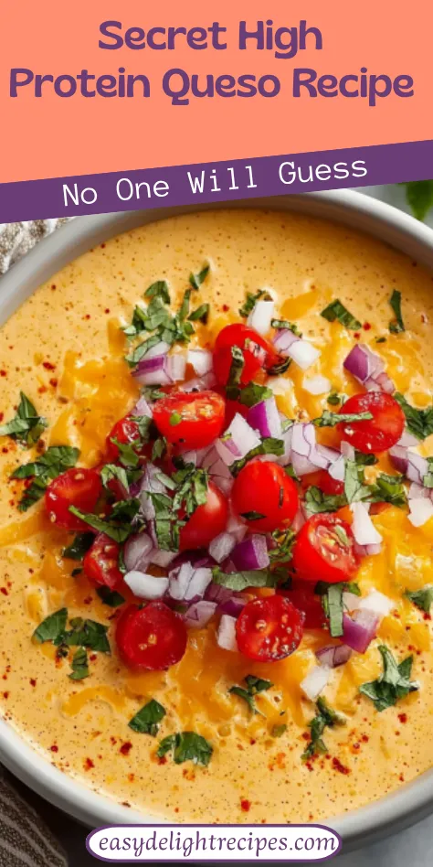 Secret High Protein Queso Recipe - No One Will Guess