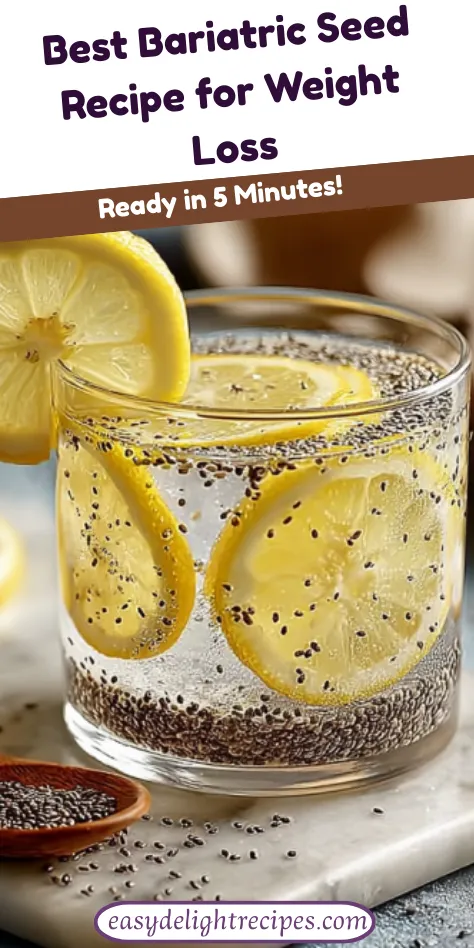 Best Bariatric Seed Recipe for Weight Loss