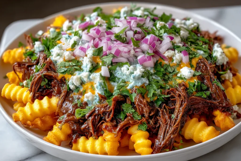 Best Birria Fries Recipe - Easy Loaded Mexican Fries