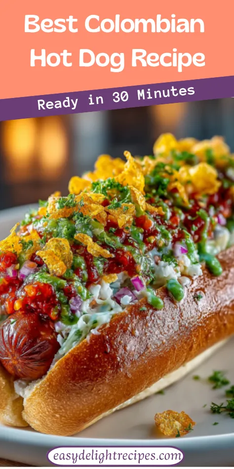 Best Colombian Hot Dog Recipe