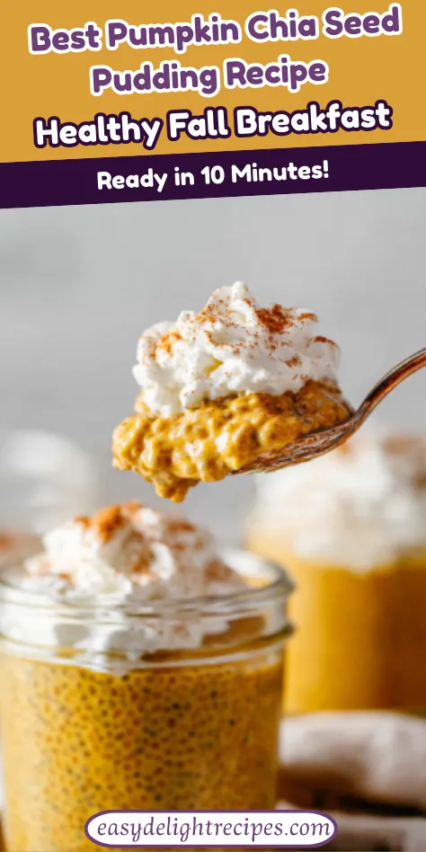Best Pumpkin Chia Seed Pudding Recipe Healthy Fall Breakfast
