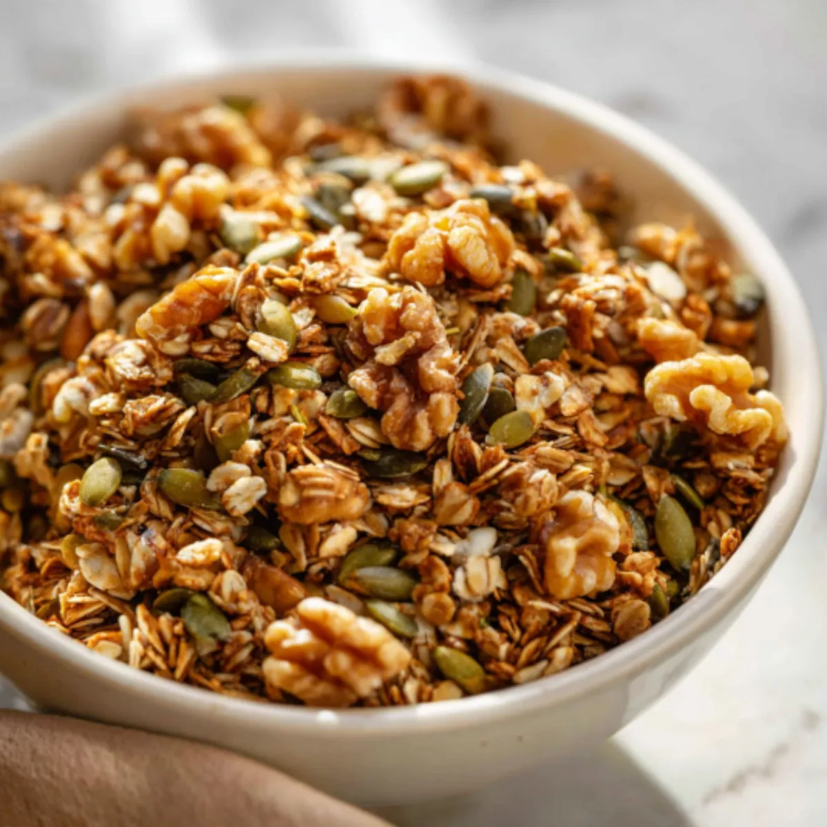 Pumpkin Flax Granola Recipe