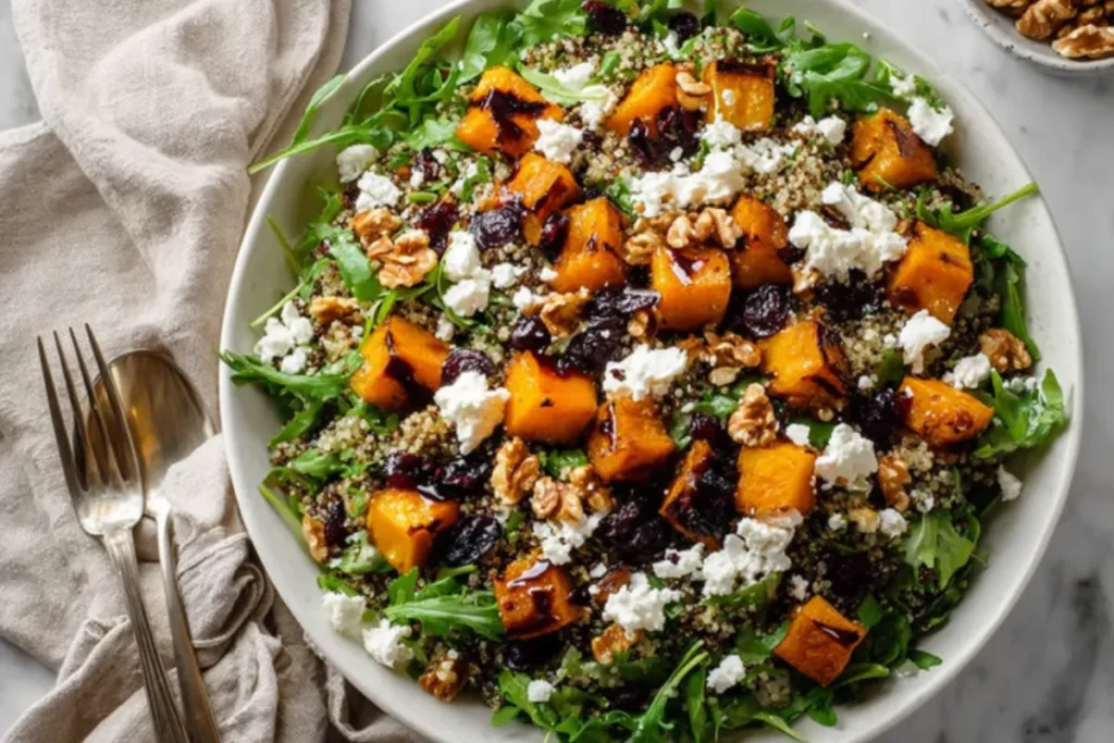 Best Roasted Pumpkin Salad Recipe (Ready in 45 Min)