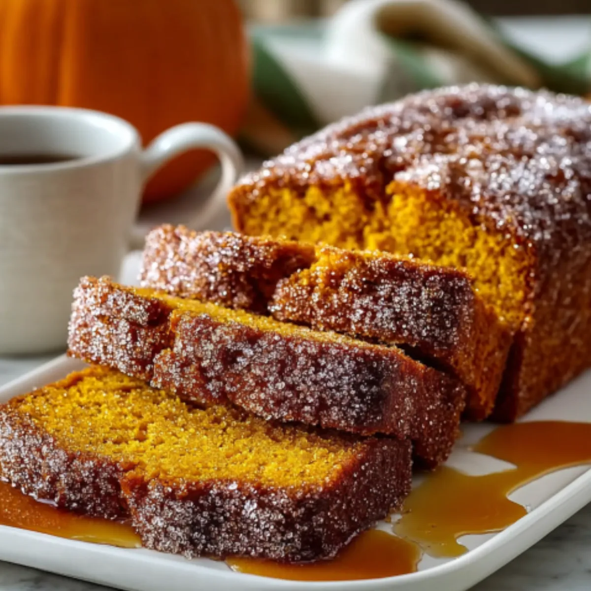 Best Cinnamon Sugar Pumpkin Bread Recipe