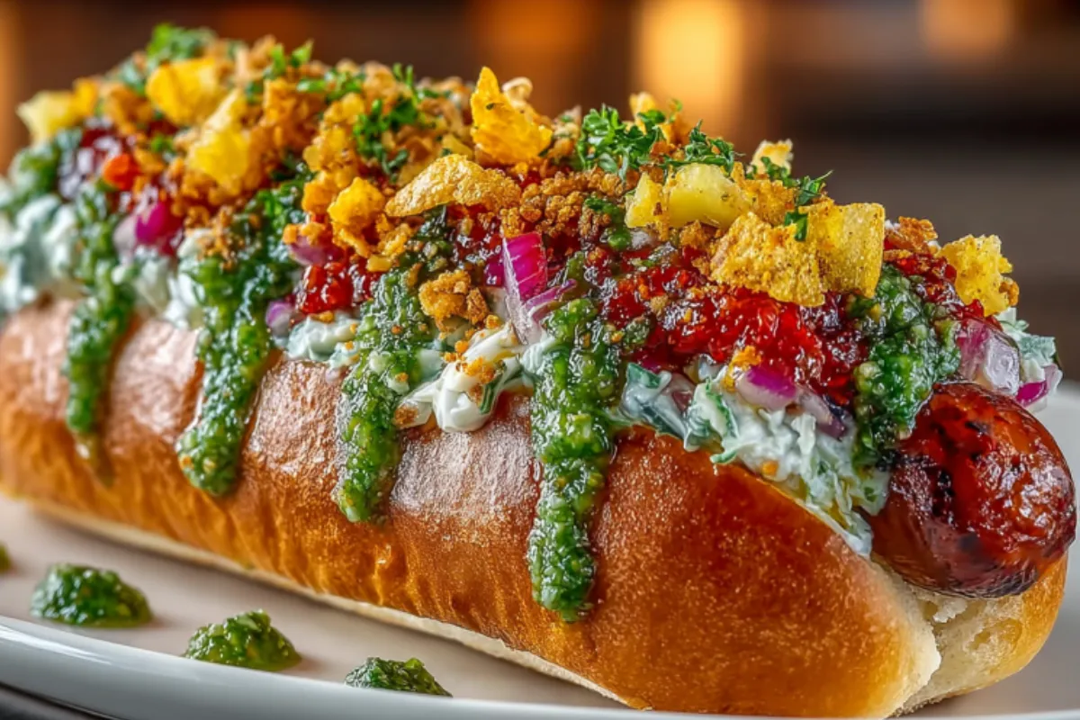 Colombian Hot Dog - Gourmet Street Food at Home