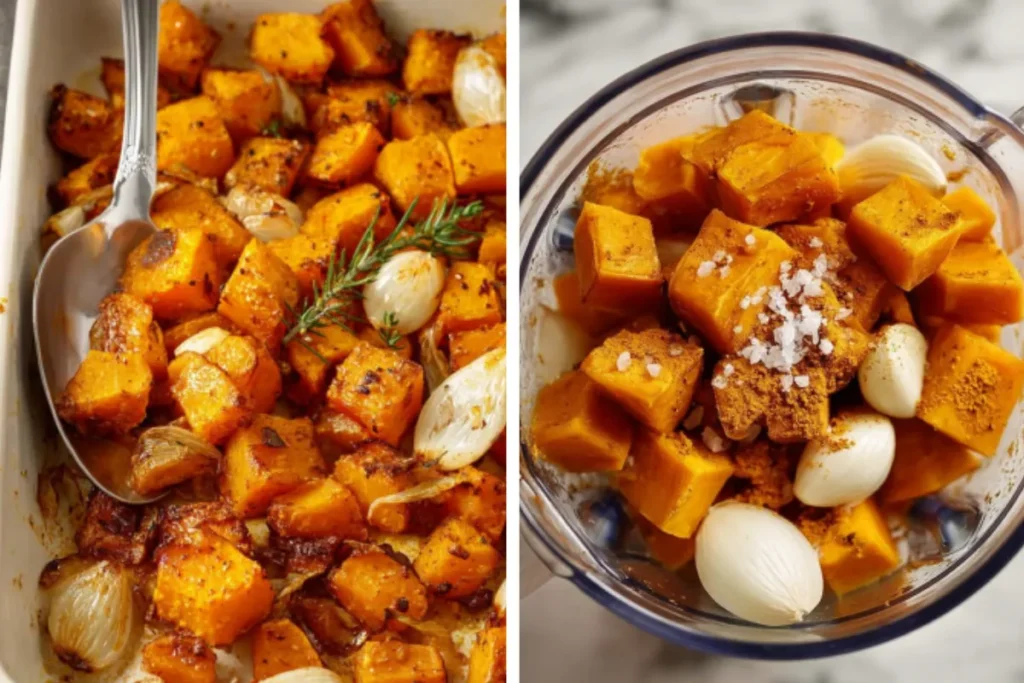 Fresh Pumpkin Roasted Pumpkin Soup Ingredients