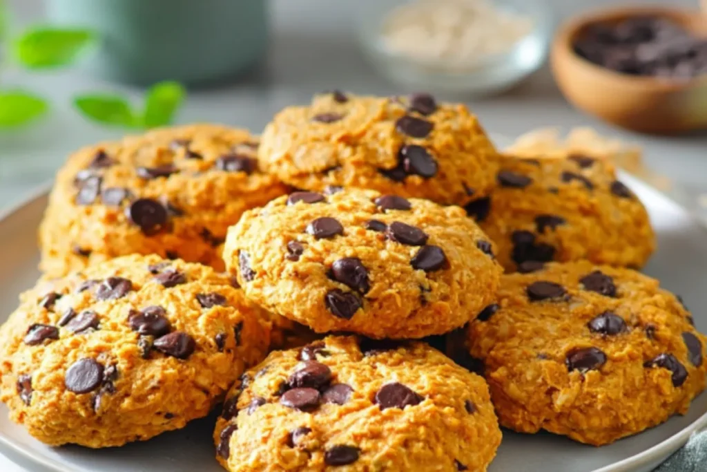 Healthy Pumpkin Cookies - Gluten Free Option