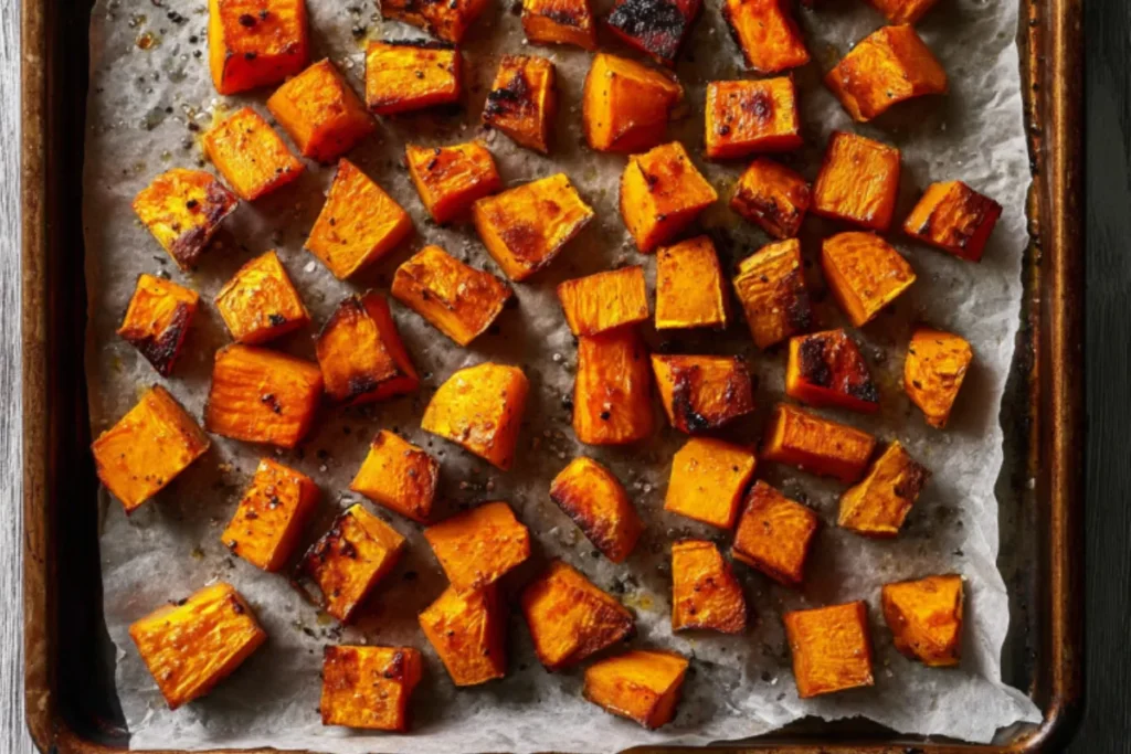 Healthy Roasted Pumpkin Salad - Fall Favorite