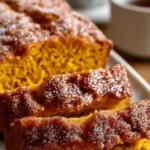 Homemade Pumpkin Bread with Cinnamon Sugar Topping Fall Baking Perfection