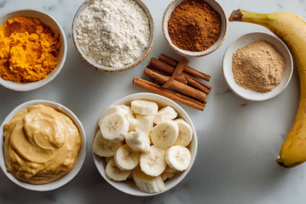 Ingredients For The Perfect Pumpkin Smoothie Bowl