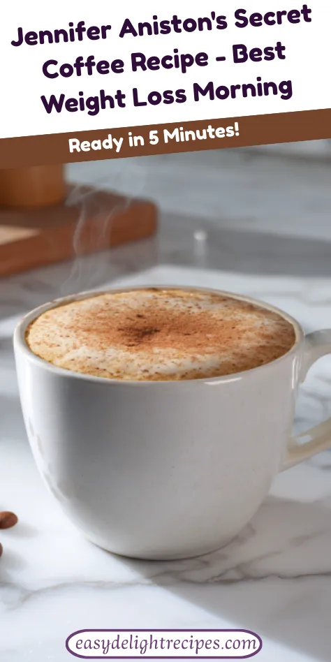Jennifer Aniston's Secret Coffee Recipe - Best Weight Loss Morning