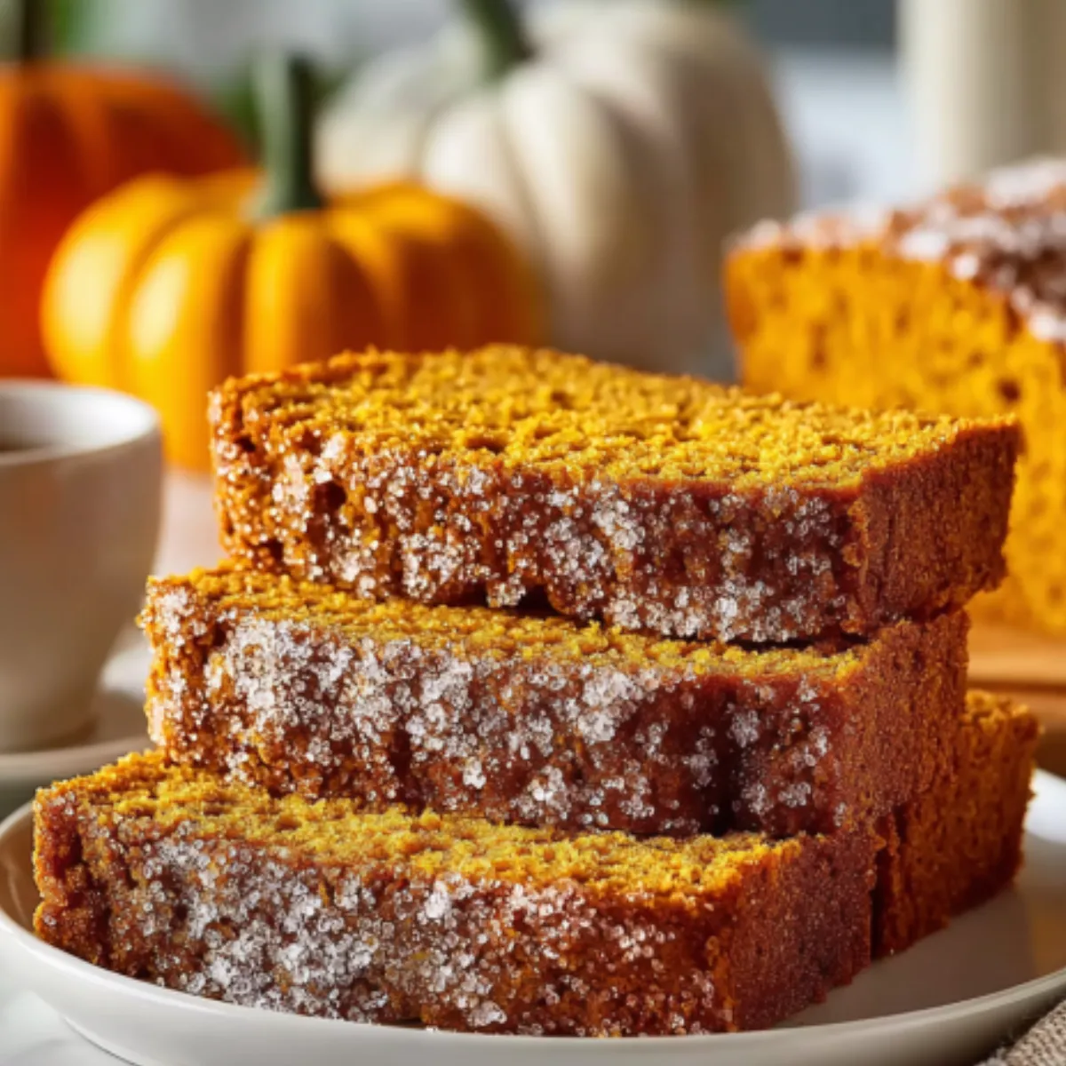 2-Ingredient Pumpkin Bread Recipe