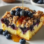 Overnight Blueberry Pancake Casserole Recipe
