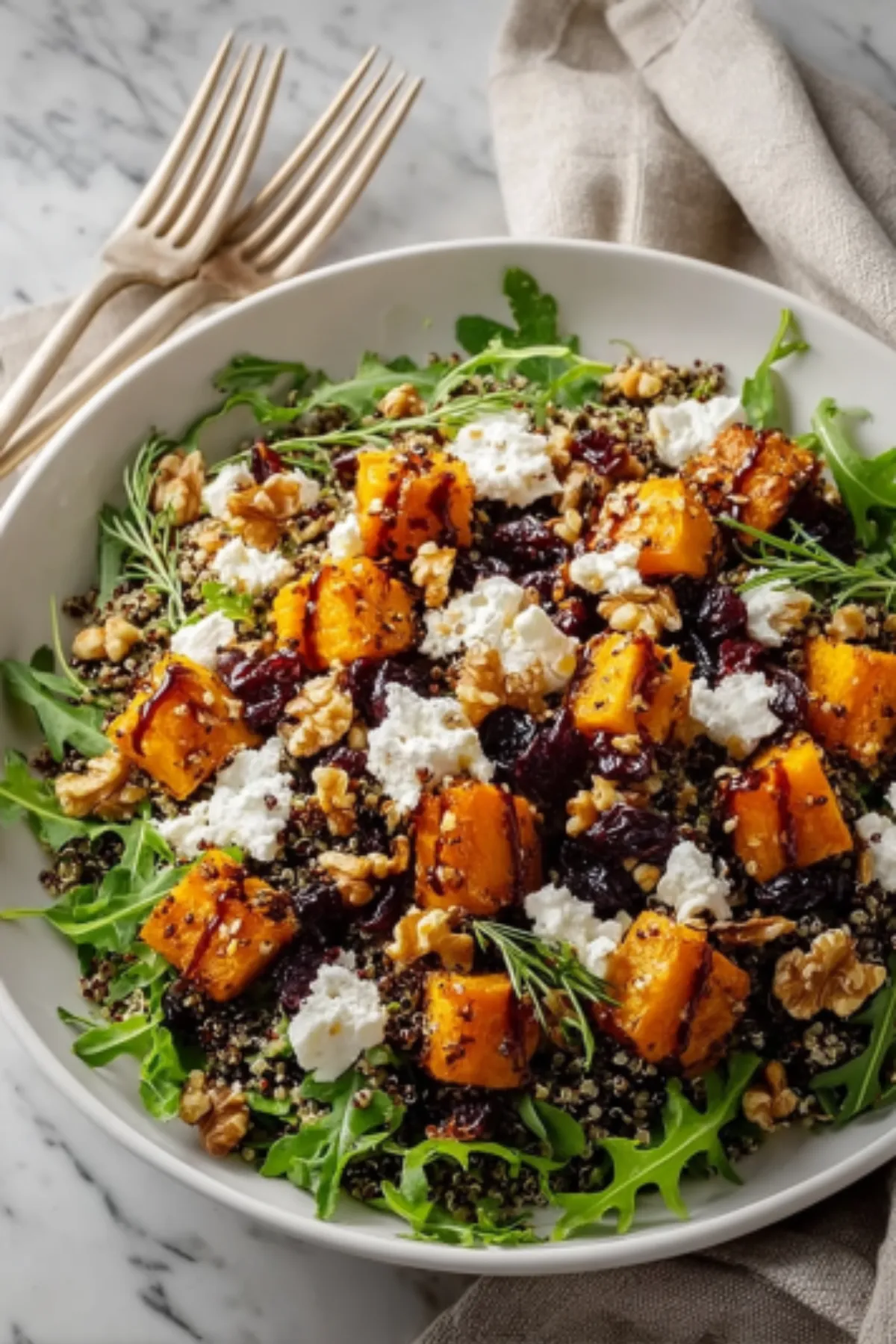 Roasted Pumpkin Salad Recipe (Gluten-Free & Delicious)