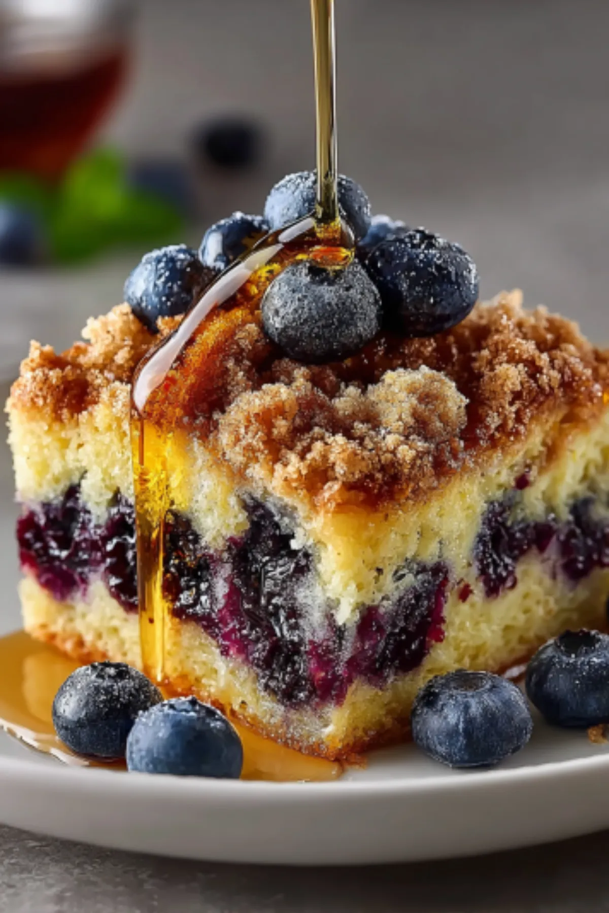 Simple Blueberry Pancake Casserole in 50 Minutes