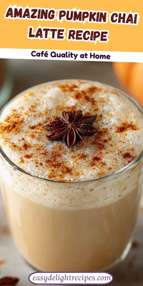 Amazing Pumpkin Chai Latte Recipe - Café Quality at Home