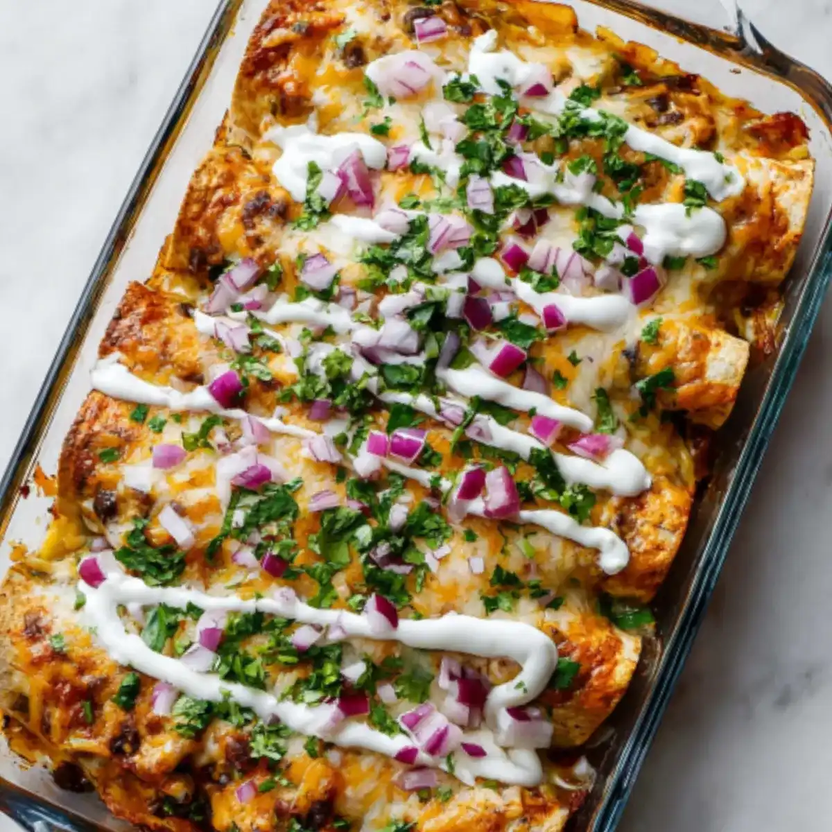Black Bean Sweet Potato Enchiladas
