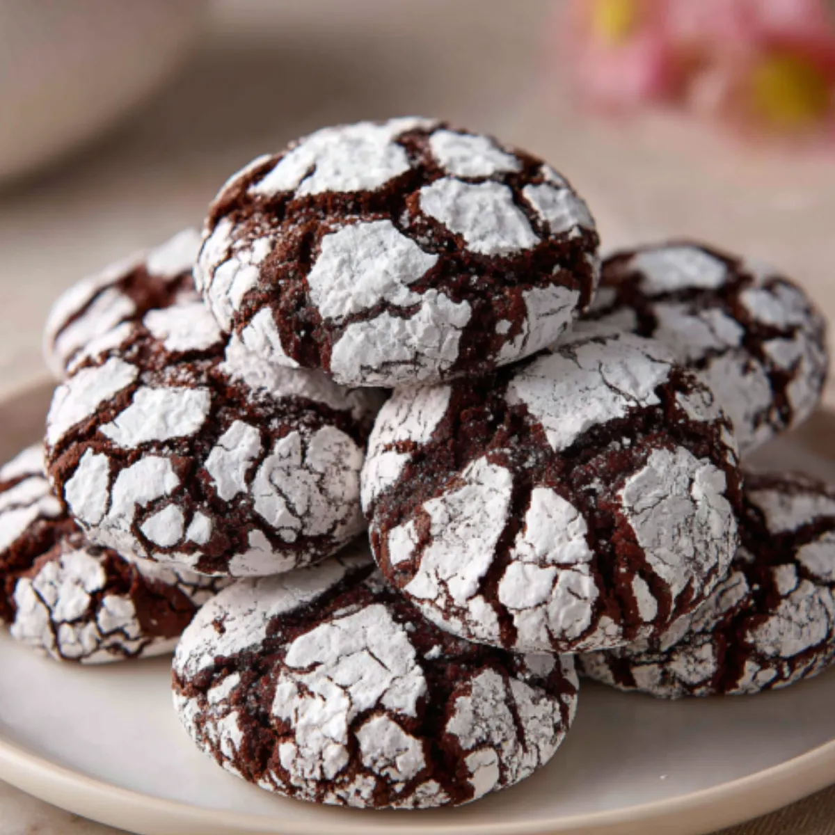 The Best Chocolate Crinkle Cookies Recipe