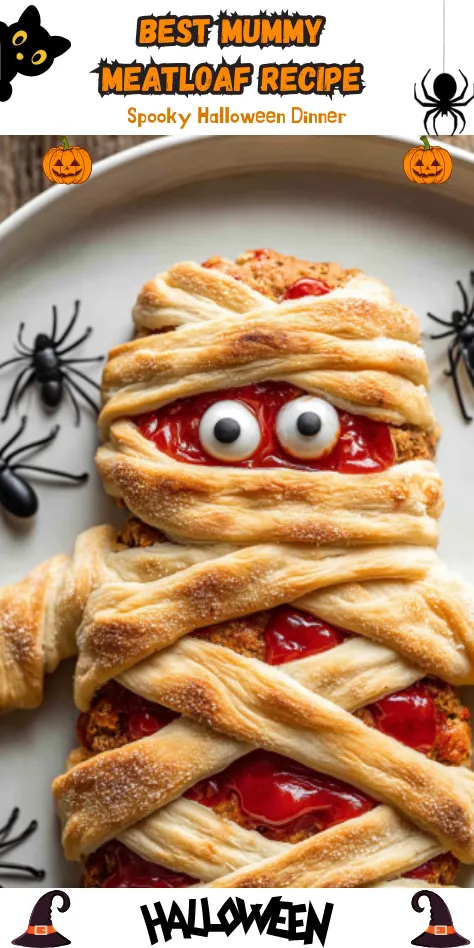 Best Mummy Meatloaf Recipe Spooky Halloween Dinner