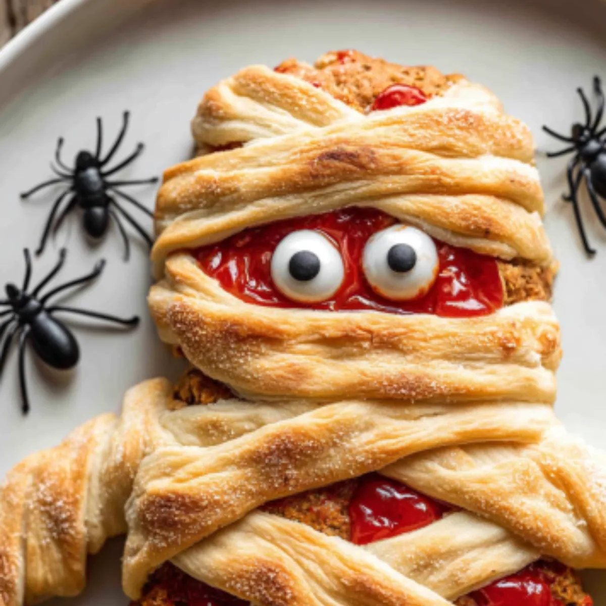 Spooky Mummy Meatloaf Recipe for Halloween Fun