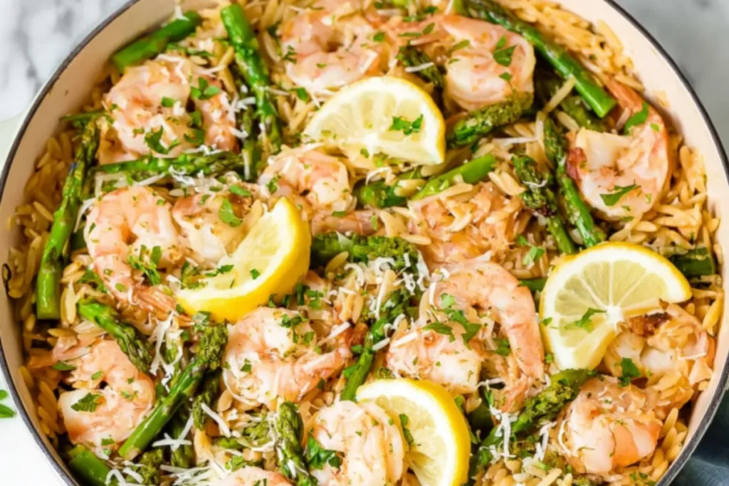 Best Shrimp Orzo - One Pan Dinner Recipe