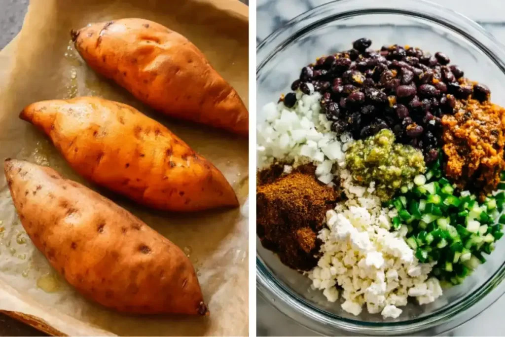 Black Bean Sweet Potato Enchiladas - Freezer Friendly Retry